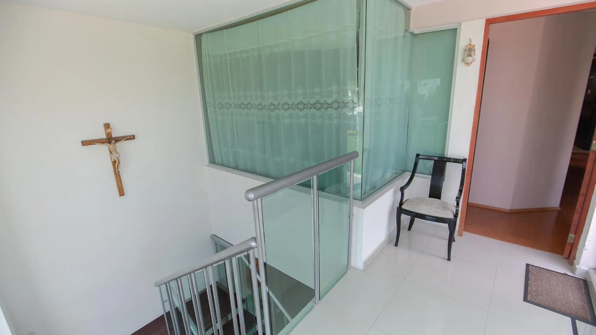 Habitacion Con Dos Camas Dobles Y Bano Propio Puebla Homestay