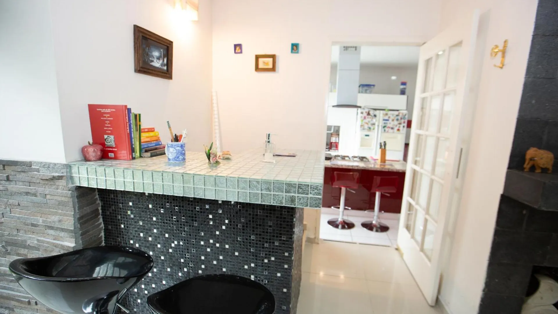 Habitacion Con Dos Camas Dobles Y Bano Propio Puebla Homestay